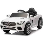 Mercedes Benz SL500 beli auto na akumulator - slika 2