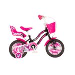 Bicikl Visitor 12" Heart CRNO-ROZE 1