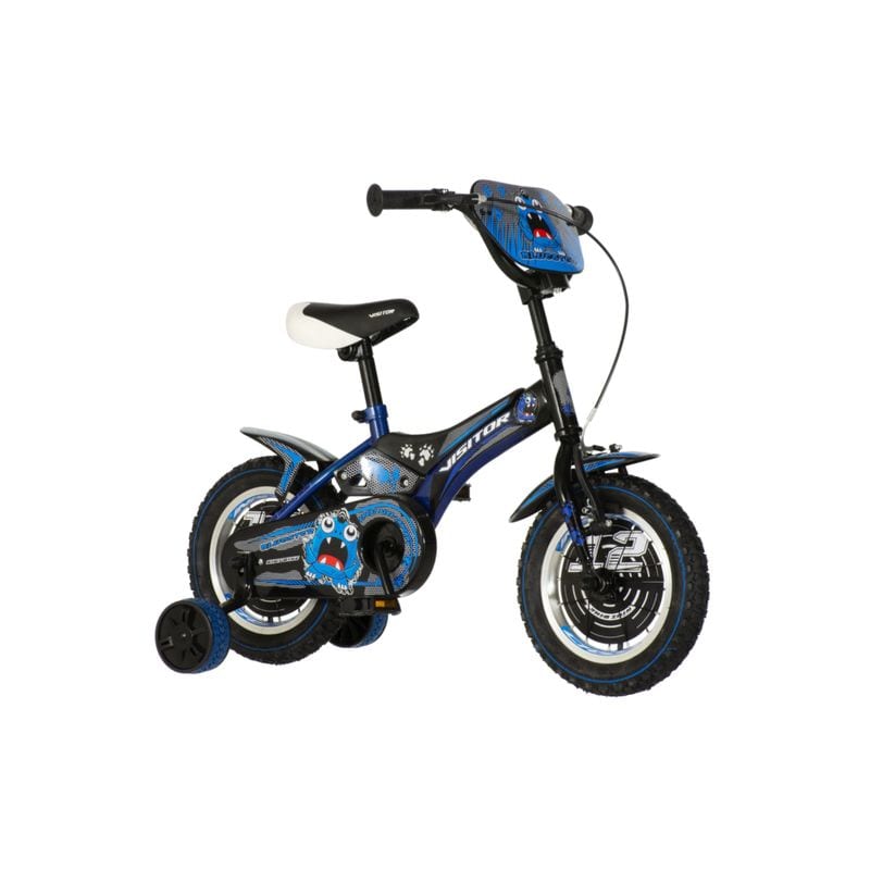 Bicikl Visitor 12" Bluester CRNO PLAVI 1