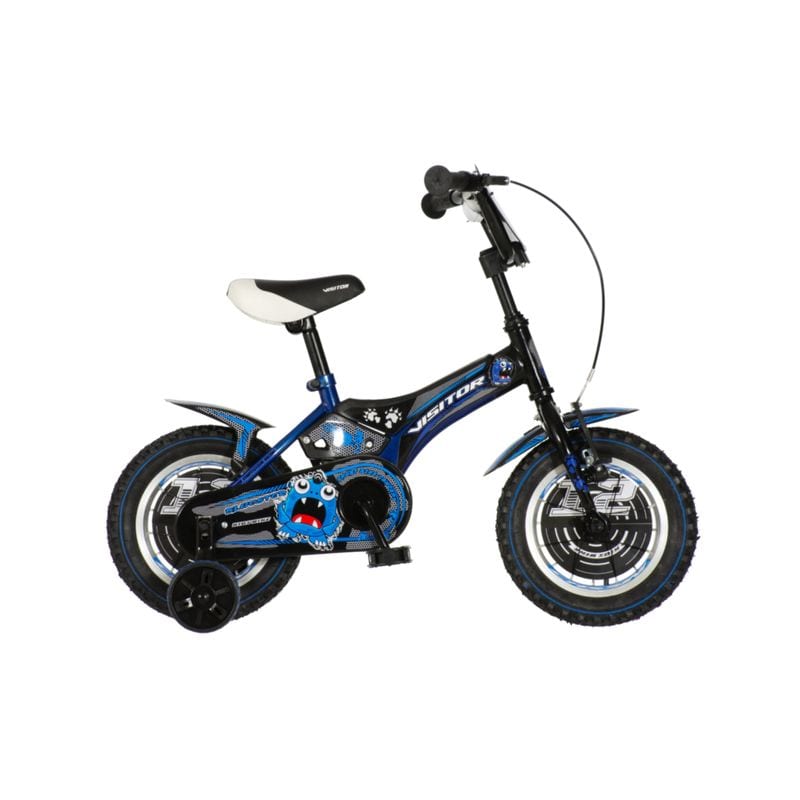 Bicikl Visitor 12" Bluester CRNO PLAVI 2