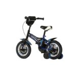 Bicikl Visitor 12" Bluester CRNO PLAVI 4