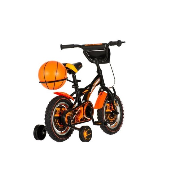 Bicikl Visitor 12" Basket CRNO NARANDŽASTI 2