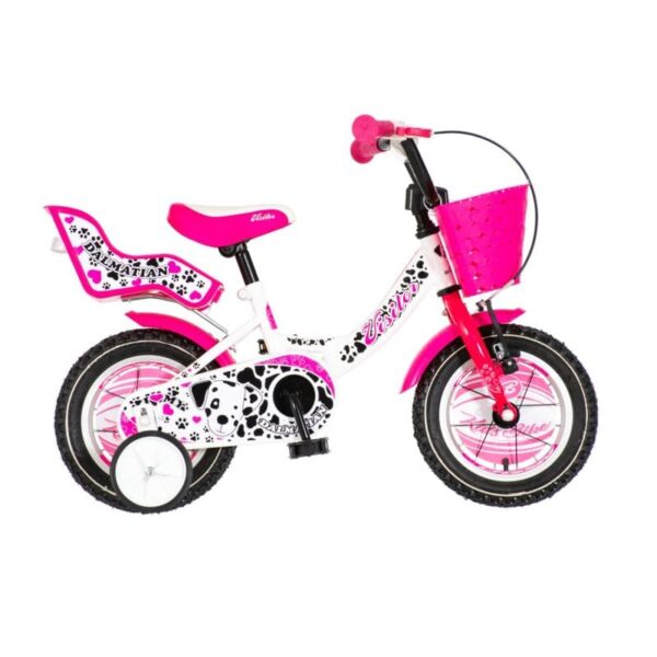 Bicikl Visitor 12" Dalmatian BELO-ROZE 2