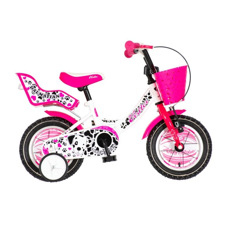Bicikl Visitor 12" Dalmatian BELO-ROZE 2