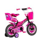 Bicikl Visitor 12" Star CRNO ROZE 3