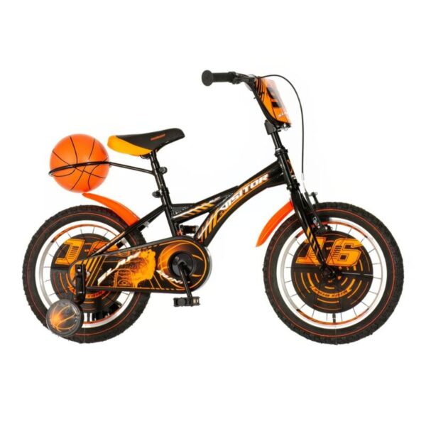 Bicikl Visitor 16" Basket CRNO-NARANDŽASTI POLU MAT 2