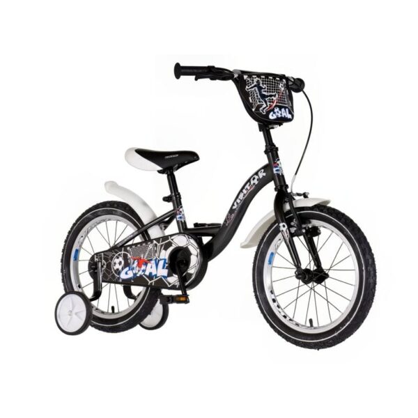 Bicikl Visitor 16" Goal CRNI 1