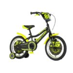 Bicikl Visitor 16" Ranger CRNO ŽUTI POLU MAT 1
