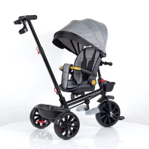 Tricikl SM-25205 Sivi 2