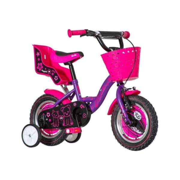 Bicikl Visitor 12" Liloo LJUBIČASTI MAT UV 1