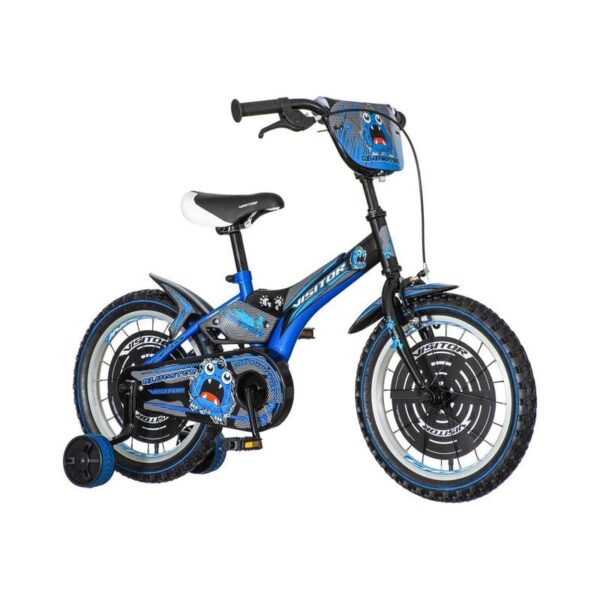 Bicikl Visitor 16" Bluester CRNO-PLAVI PERLA 1