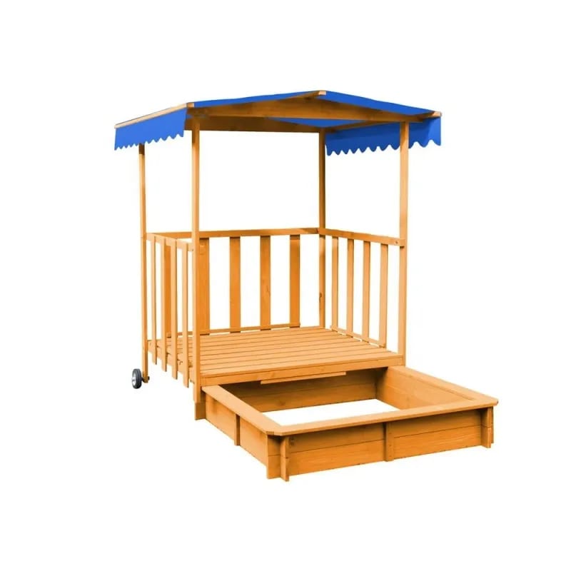 SuperToys drveni peskarnik sa nadstrešnicom 2