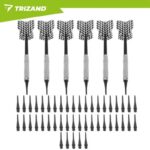 Trizand elektronski pikado 69 × 52,5 cm crni 7