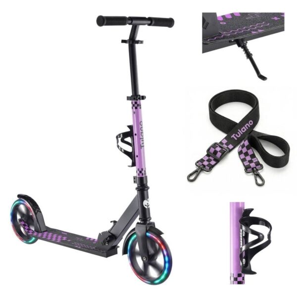 Tulano Zigzag 45 trotinet PINK 1