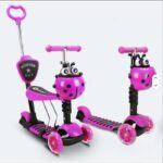 Romobil NR-9520 roze bubamara trotinet 5u1 9