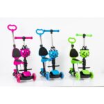 Romobil NR-9520 roze bubamara trotinet 5u1 14
