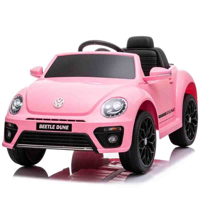 Volkswagen Beetle Dune roze akumulatorski auto 1