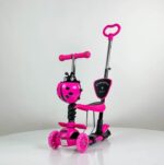 Trotinet 5u1 sa sedištem Bubamara NR-9520 - Pink