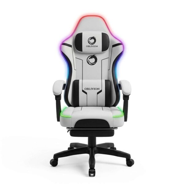 Oblivion Phantom gejmerska stolica svetlo siva RGB 2