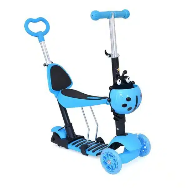 Trotinet 5u1 sa sedištem Bubamara NR-9520 - Plava