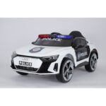 Auto na baterije Audi E-tron GT Police licencirani 12V 1