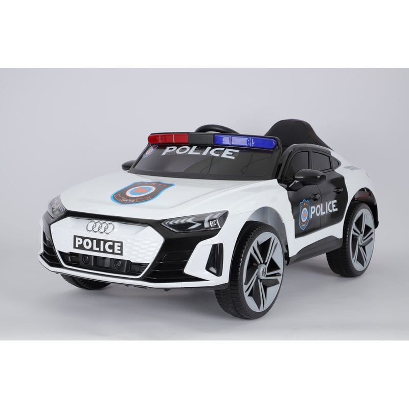 Auto na baterije Audi E-tron GT Police licencirani 12V 1