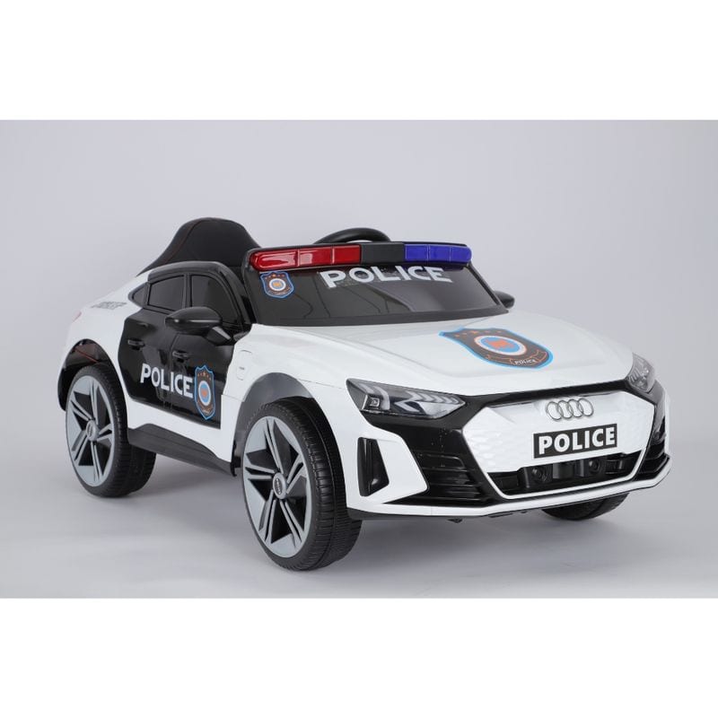 Auto na baterije Audi E-tron GT Police licencirani 12V 2