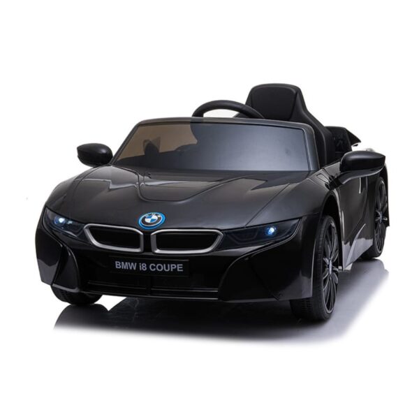 BMW i8 Concept crni auto na akumulator 12V 2