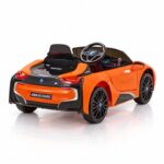 BMW i8 Concept narandžasti auto na akumulator 12V 4