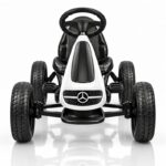 Karting na pedale Mercedes licencirani beli 2