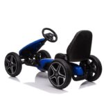 Karting na pedale Mercedes licencirani plavi 5