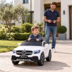 Dečiji džip Mercedes-Benz AMG GLC coupe beli 1