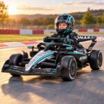 Dečija formula Mercedes-Benz PETRONAS A1 Formula Team crna 12V 1