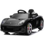 Porsche Carrera GT crni auto na akumulator 1