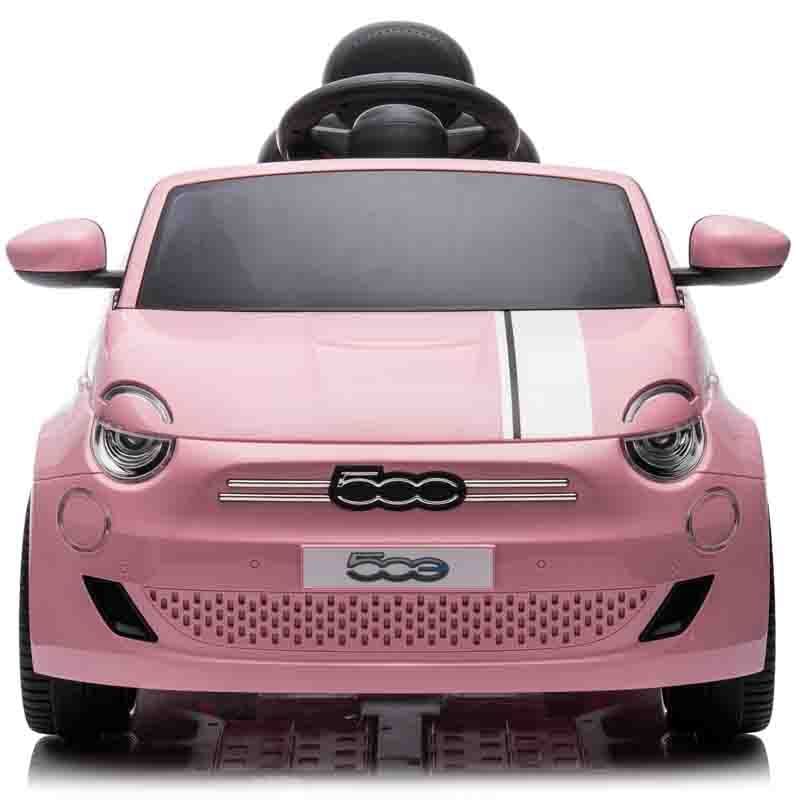 Fiat 500 roze auto na akumulator 2