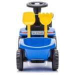 Dečiji traktor guralica New Holland T7 plavi sa prikolicom 5