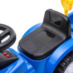 Dečiji traktor guralica New Holland T7 plavi sa prikolicom 9