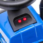 Dečiji traktor guralica New Holland T7 plavi sa prikolicom 10