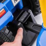 Dečiji traktor guralica New Holland T7 plavi sa prikolicom 13