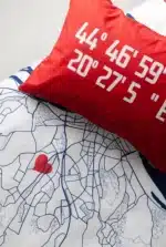 Krevetski set Crvena Zvezda Mapa grada 801-set-mapagrada 2