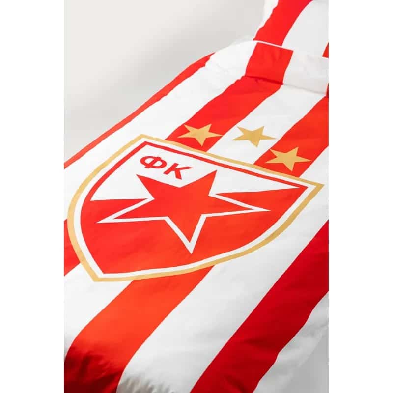 Posteljni set FK Crvena Zvezda Crveni Grb 801-set.crvebigrb 1