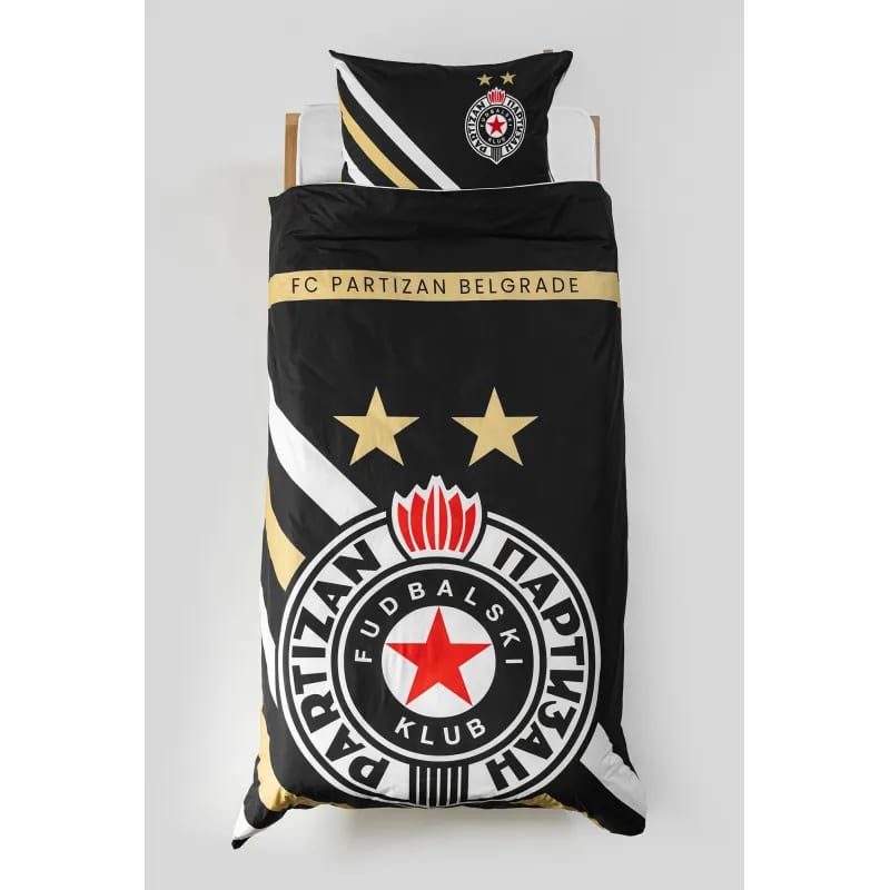 Posteljni set Partizan zlato 820-set.zlato 2
