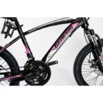 Bicikl 20 6 brzina Sus Genesis Valvet crni roze 7